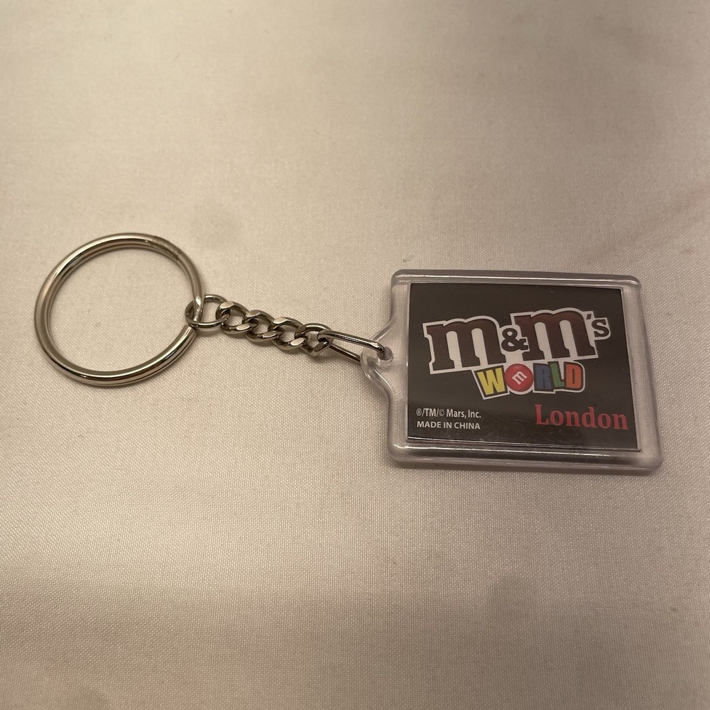 M&Ms World‎ London Keychain M&M Candy
